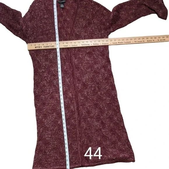 Lane Bryant Duster Cardigan 14/16 - Picture 4 of 8